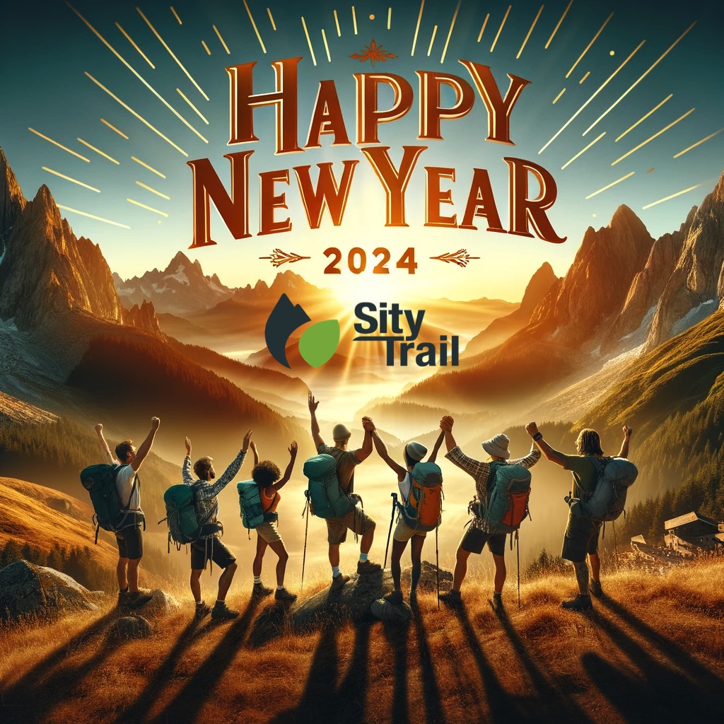 SityTrail Happy New Year 2024