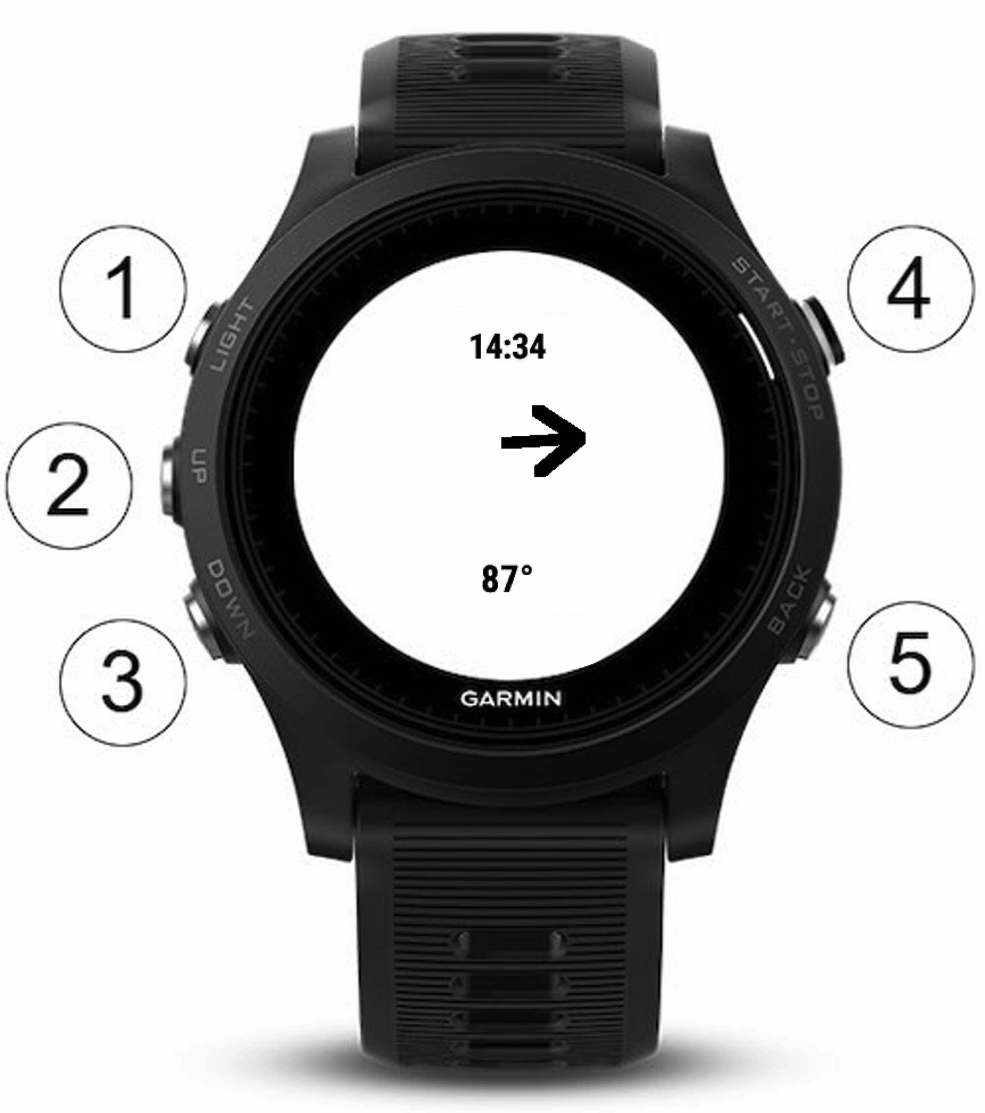 SityTrail Garmin Menu Paramètres