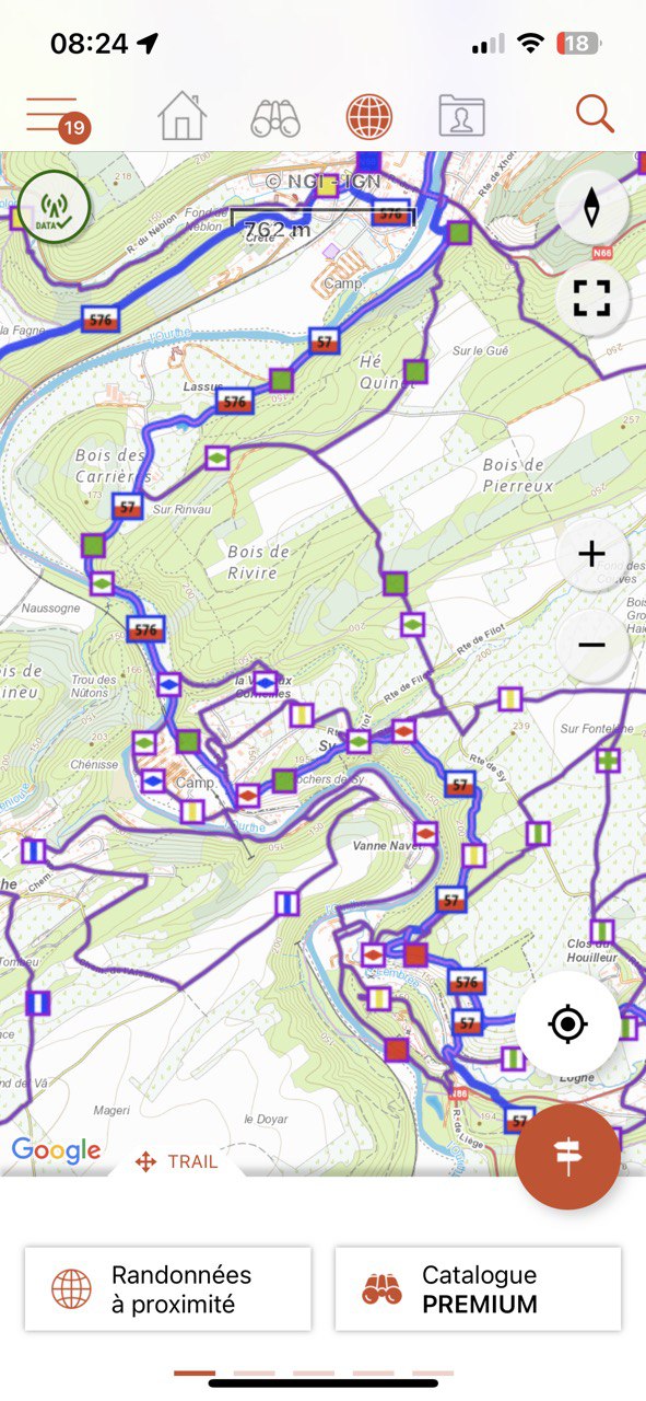 SityTrail Belgium